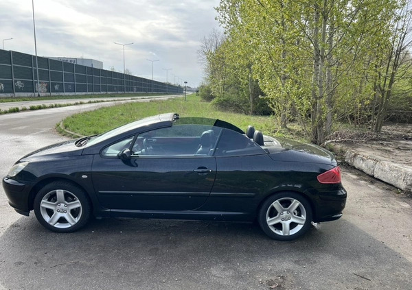 Peugeot 307 CC cena 7500 przebieg: 206343, rok produkcji 2005 z Łódź małe 497